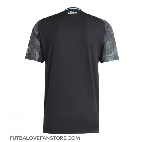Aston Villa Vonkajší futbalový dres 2025-26 Krátky Rukáv Aston Villa Vonkajší futbalový dres 2025-26 Krátky Rukáv